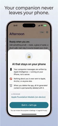 Anchor: ADHD Routine Tracker Screenshot 4 of 7