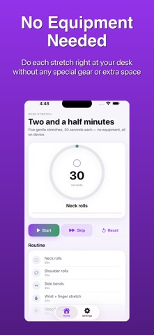 Desk Stretches - Mobility Screenshot 2 of 5