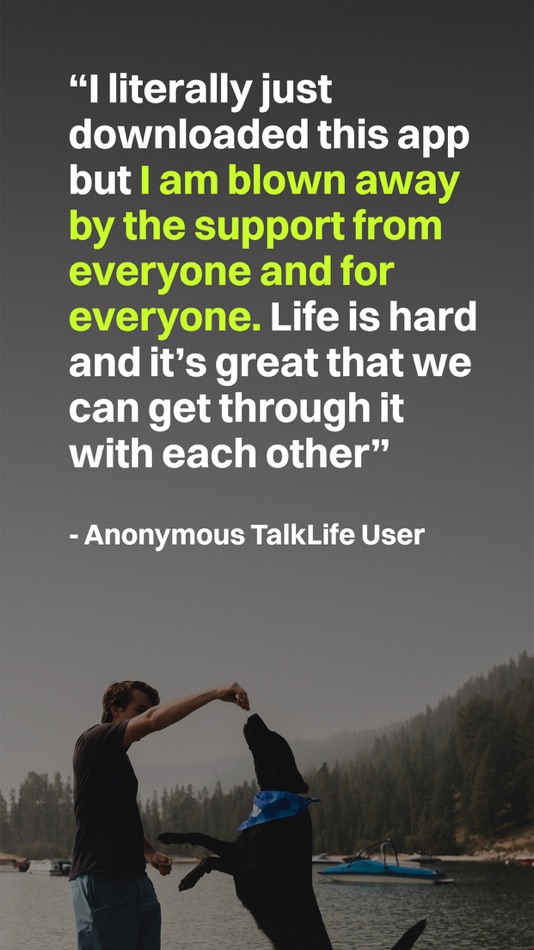 #3. TalkLife: 24/7 Peer Support (iOS) 게시자: TalkLife Limited