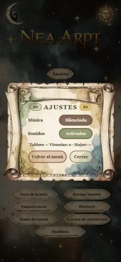 Captura de pantalla de Nea Arpt en iPhone 3