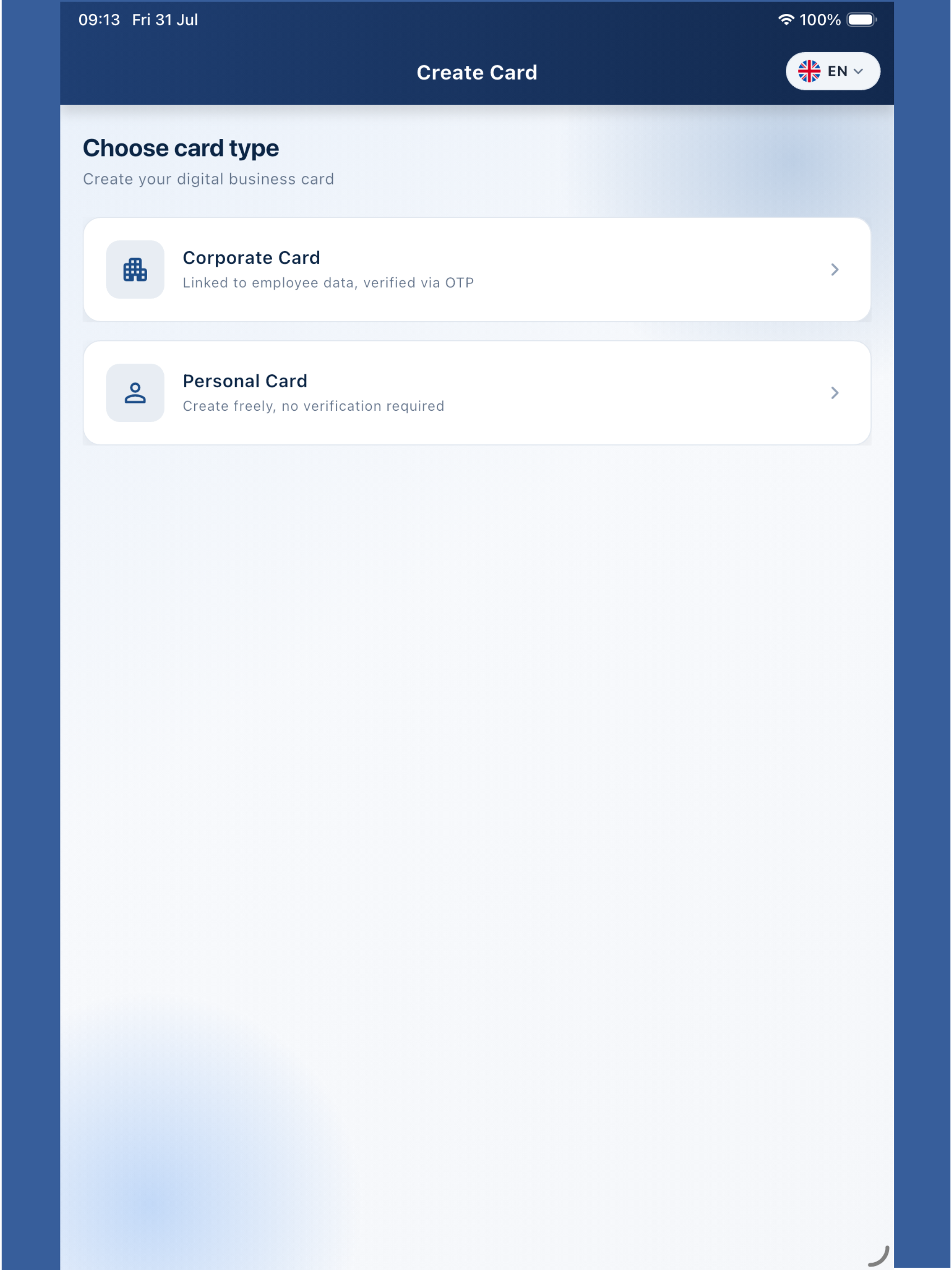 EDTH E-Card screenshot 9