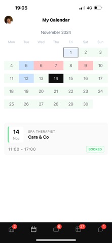 Spa Elite: App Screenshot 6 of 7