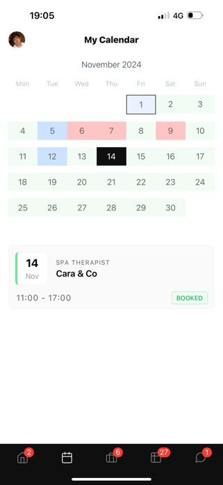 Spa Elite: App Screenshot 6 of 7