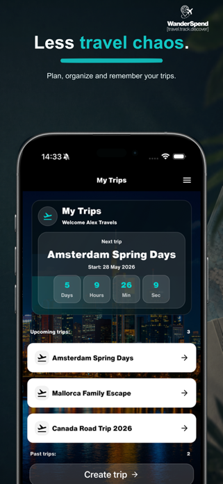 WanderSpend Screenshot 1 of 10