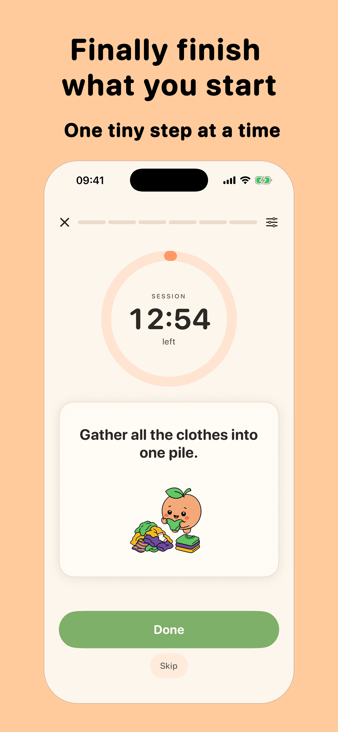 Peachy: ADHD Cleaning Routine screenshot 3
