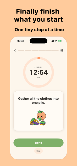 Peachy: ADHD Cleaning Routine Screenshot 3 of 8