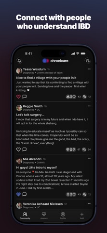 Chronicare: Crohn's & Colitis screenshot