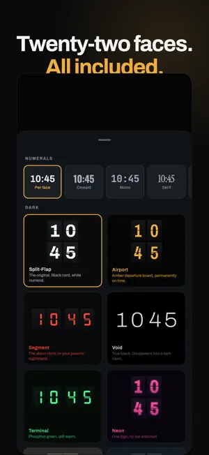 Flip Clock: Desk & Alarm Clock screenshot 2