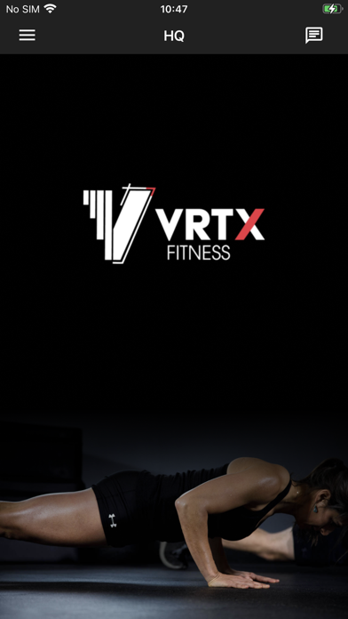 VRTX Fitness. Screenshot 1 - AppWisp.com VRTX Fitness. Screenshot 1 - AppWisp.com