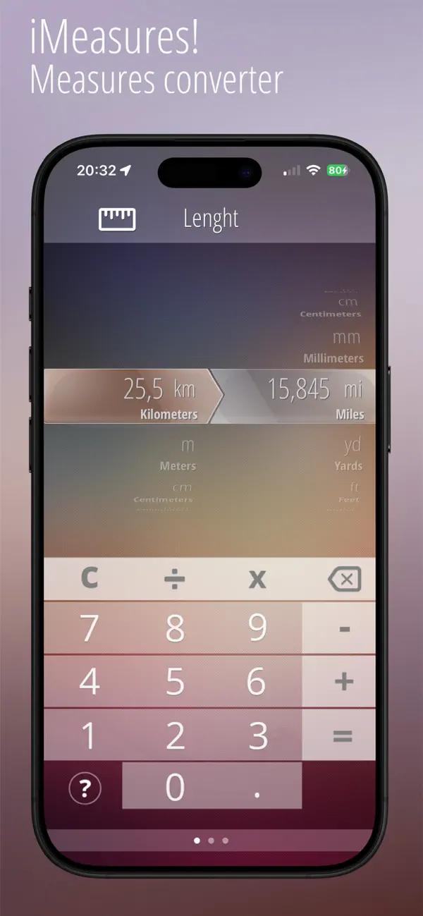 Screenshot #1 pour iMeasures! Measures Converter
