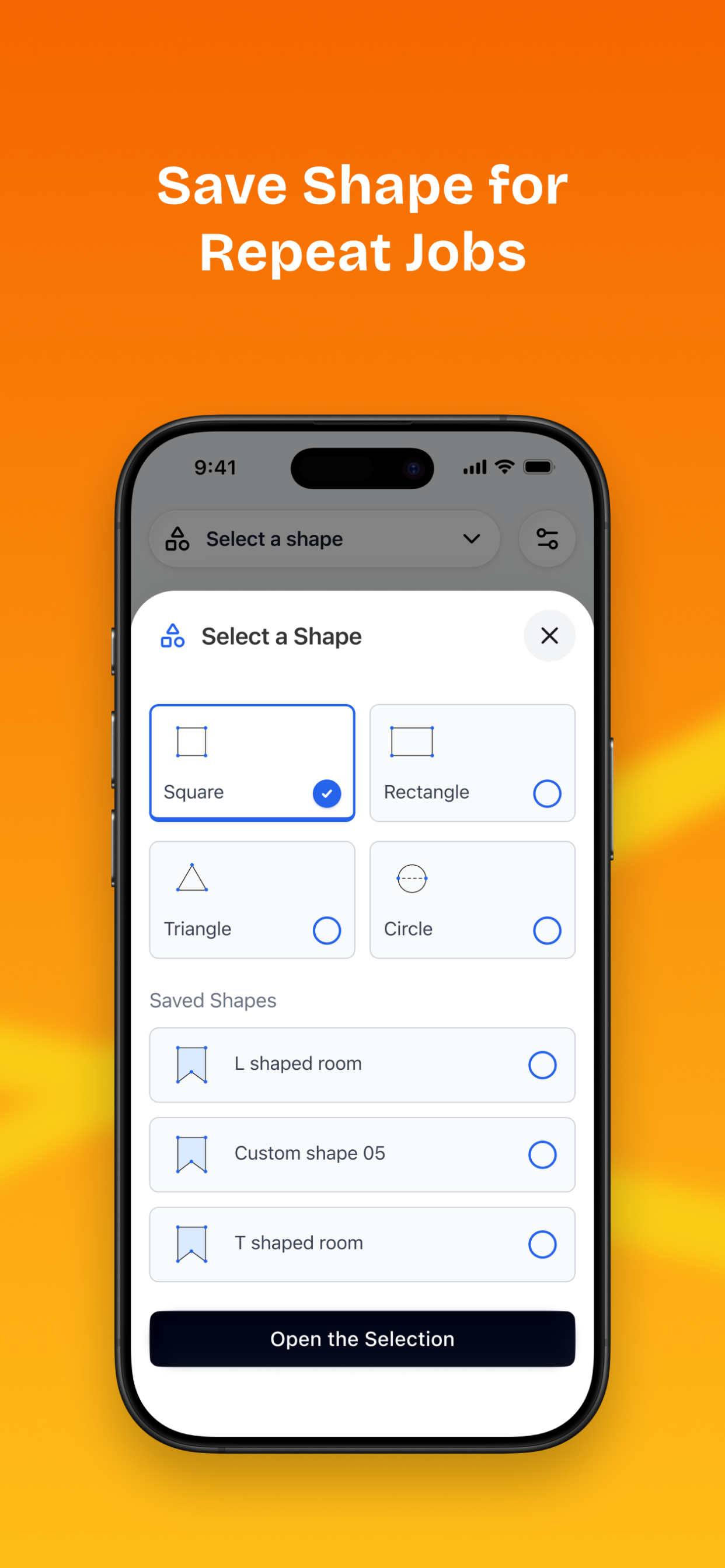 Square Footage Calculator:Areo