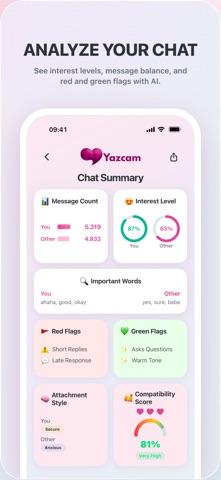 Yazcam: AI Chat & Reply Coach iPhone screenshot 3