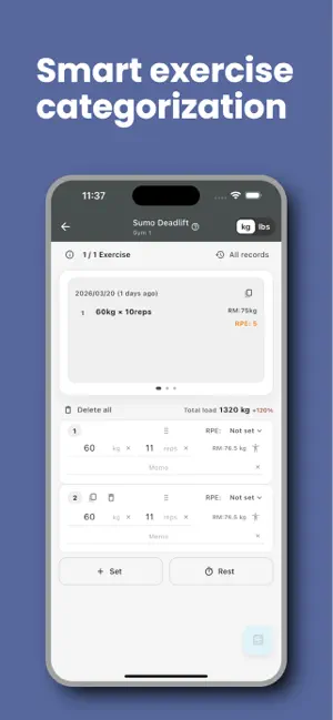 FitCat: Workout Log screenshot 2