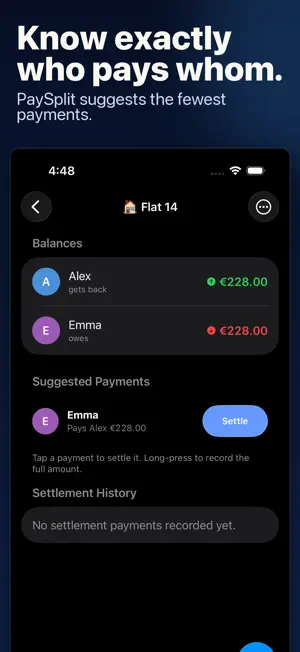 PaySplit: Split Bills & Rent screenshot 3