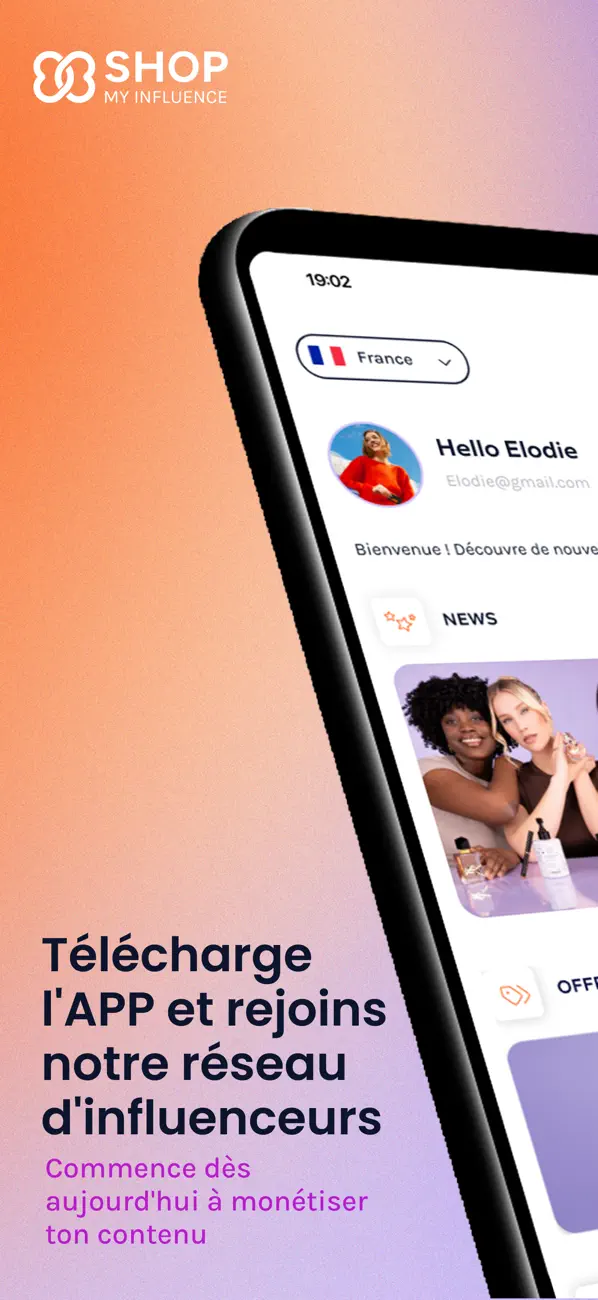Screenshot #1 pour Shop My Influence