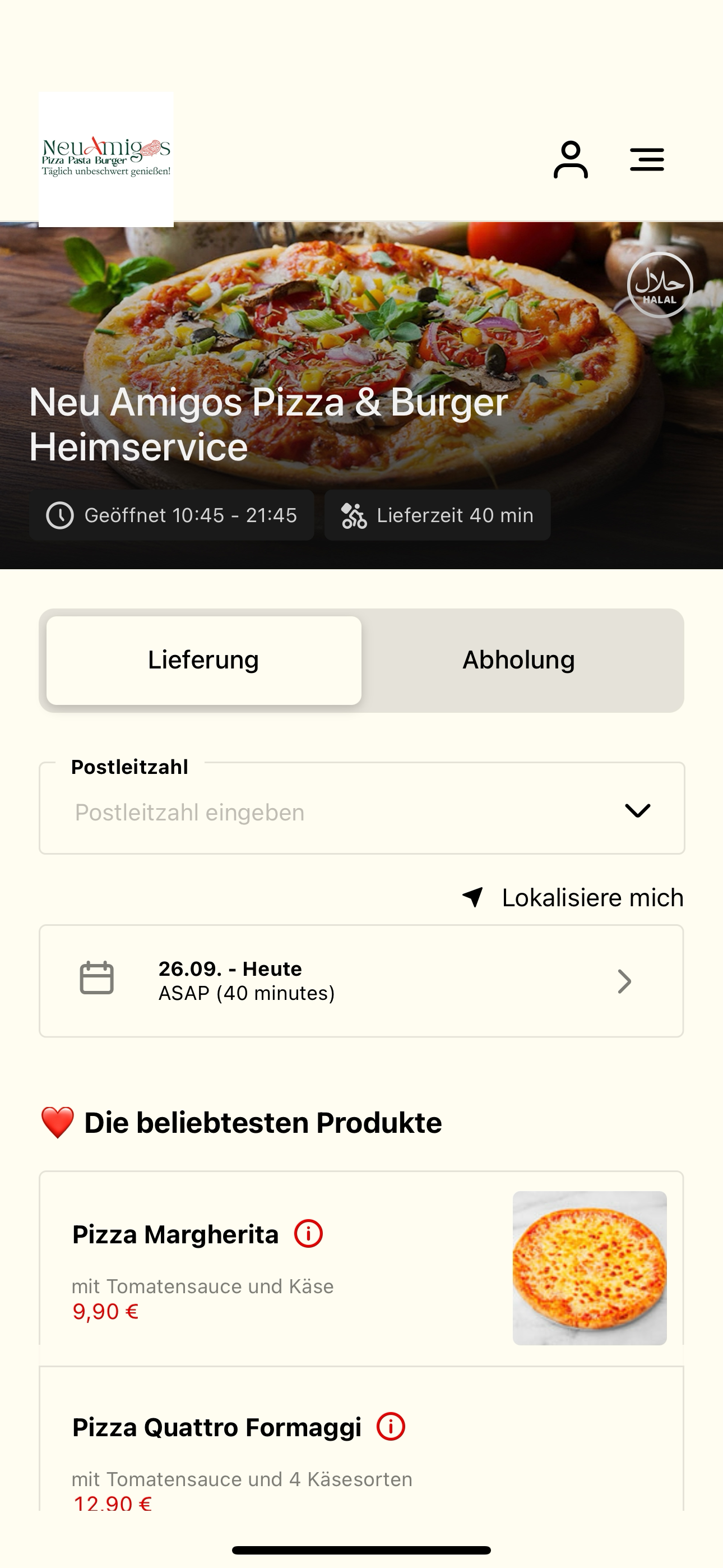 Neu Amigos Pizza & Burger Heim screenshot 3