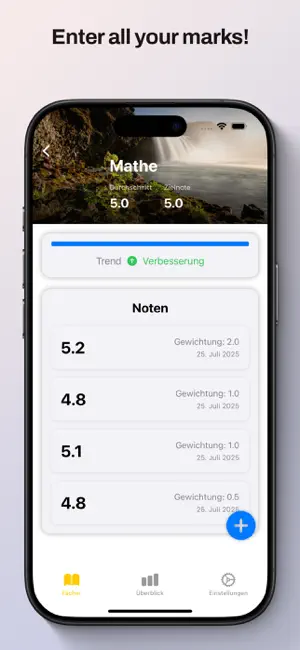 GradeMate - Grade management screenshot 1