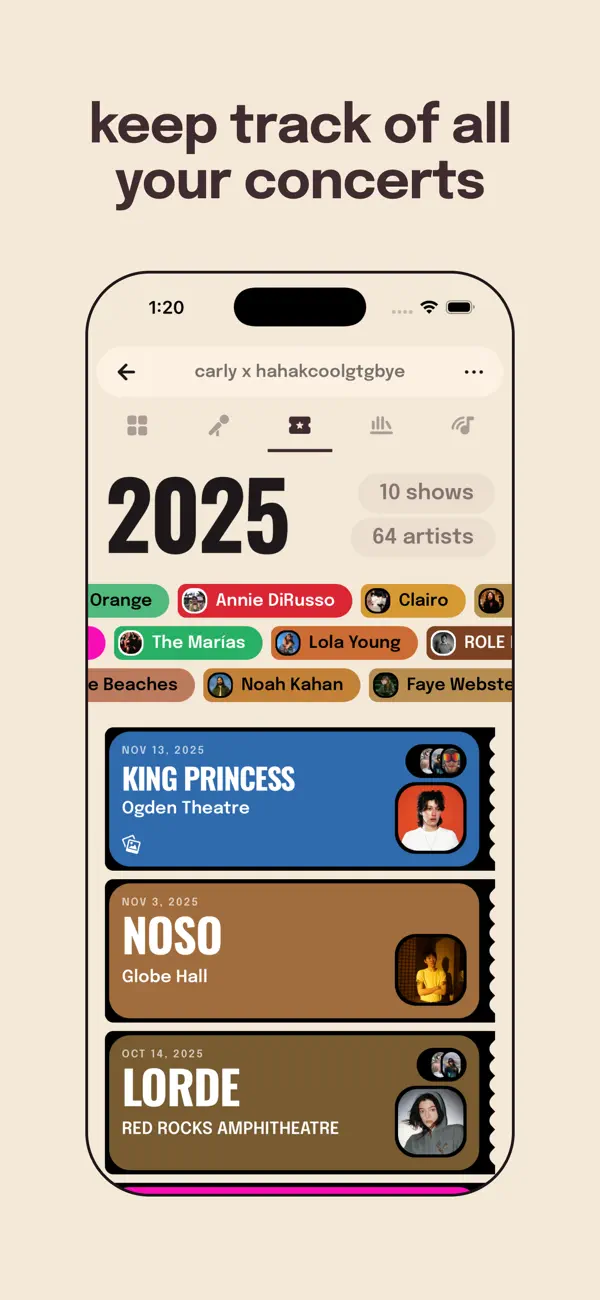 #3. Superfan: social music (iOS) di: Sparky Tech, Inc.