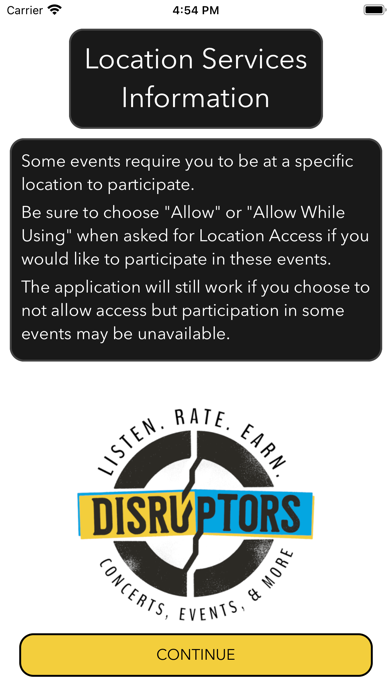 The Disruptors 106.7 FM Screenshot