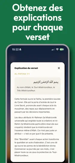 Capture d'écran de Furqan: Coran Et Tafsir sur iPhone 4