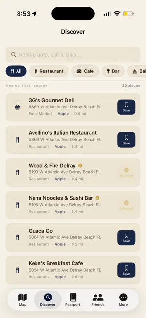 NibbleMaps: Food Journal screenshot 2