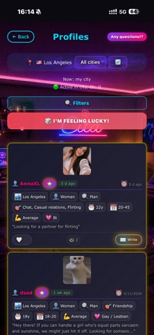 Anonimka - Nearby Dating iPhone screenshot