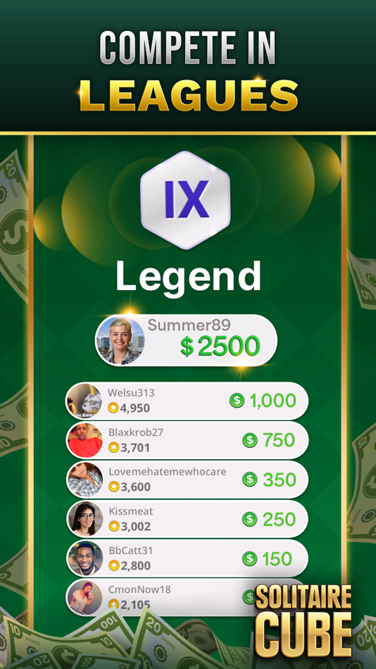 #3. Solitaire Cube: Real Cash Game (iOS) 由: Tether Studios, LLC
