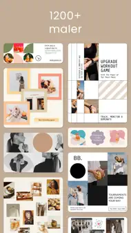Grid layout for Instagram feed iphone bilder 3