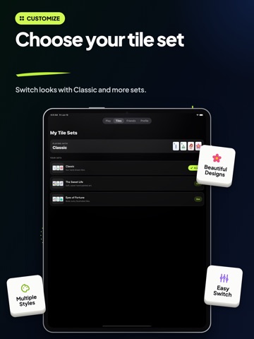 American Mahjong: One Dot iPad screenshot