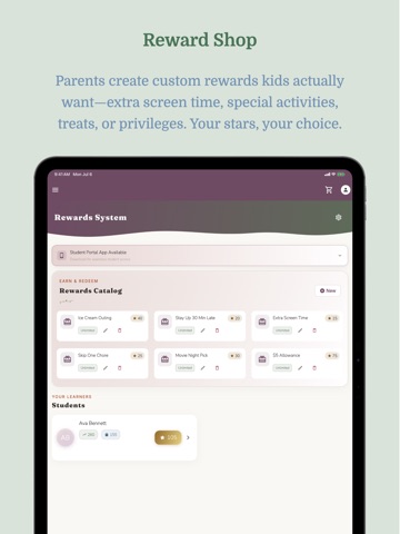 Homeschool Planner iPad screenshot