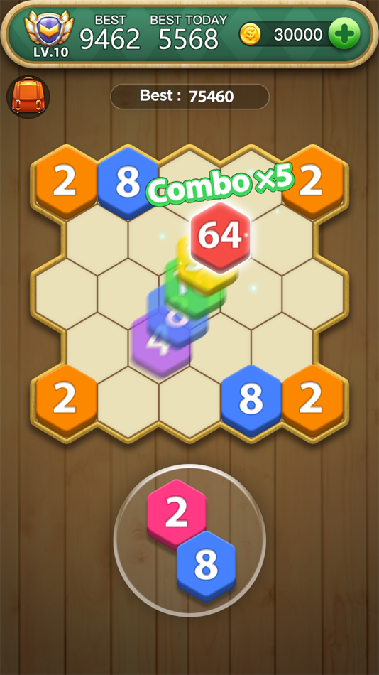 #2. Hexa Number Puzzle (iOS) 由: 蕾 郭