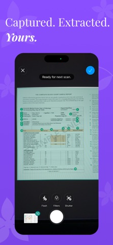 Meridian - My Lab Records Home iPhone screenshot