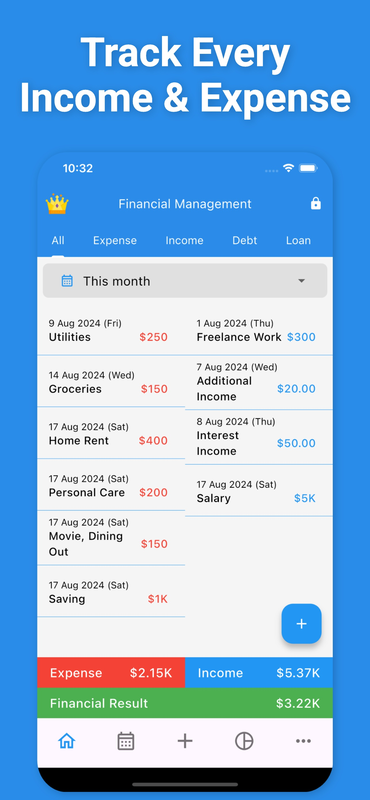 Expense Tracker: Debt & Loans screenshot 2