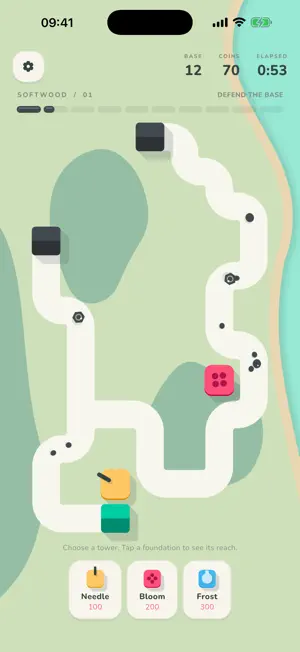 Tiny TD: Living Roads screenshot 2
