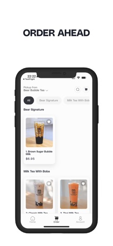 Bear Bubble Tea iPhone screenshot