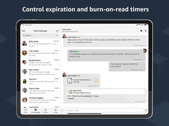 Screenshot #6 pour AWS Wickr