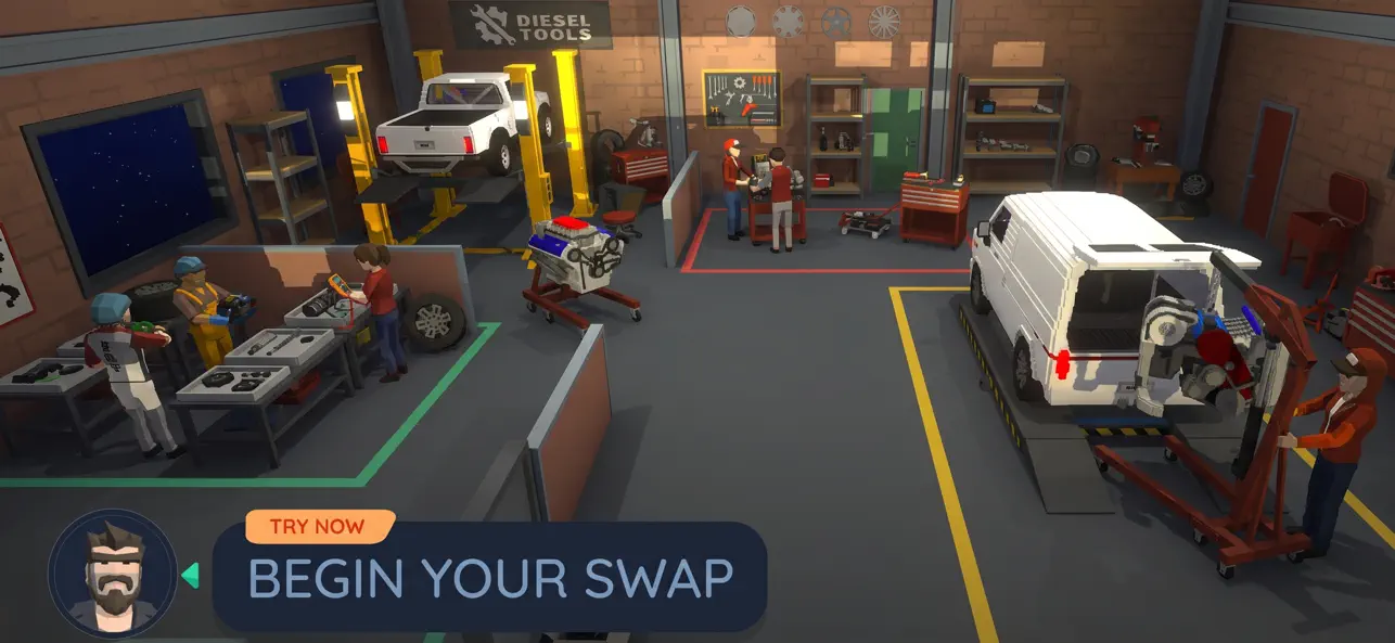 Screenshot #1 pour Drag Sim: King Of The Racing