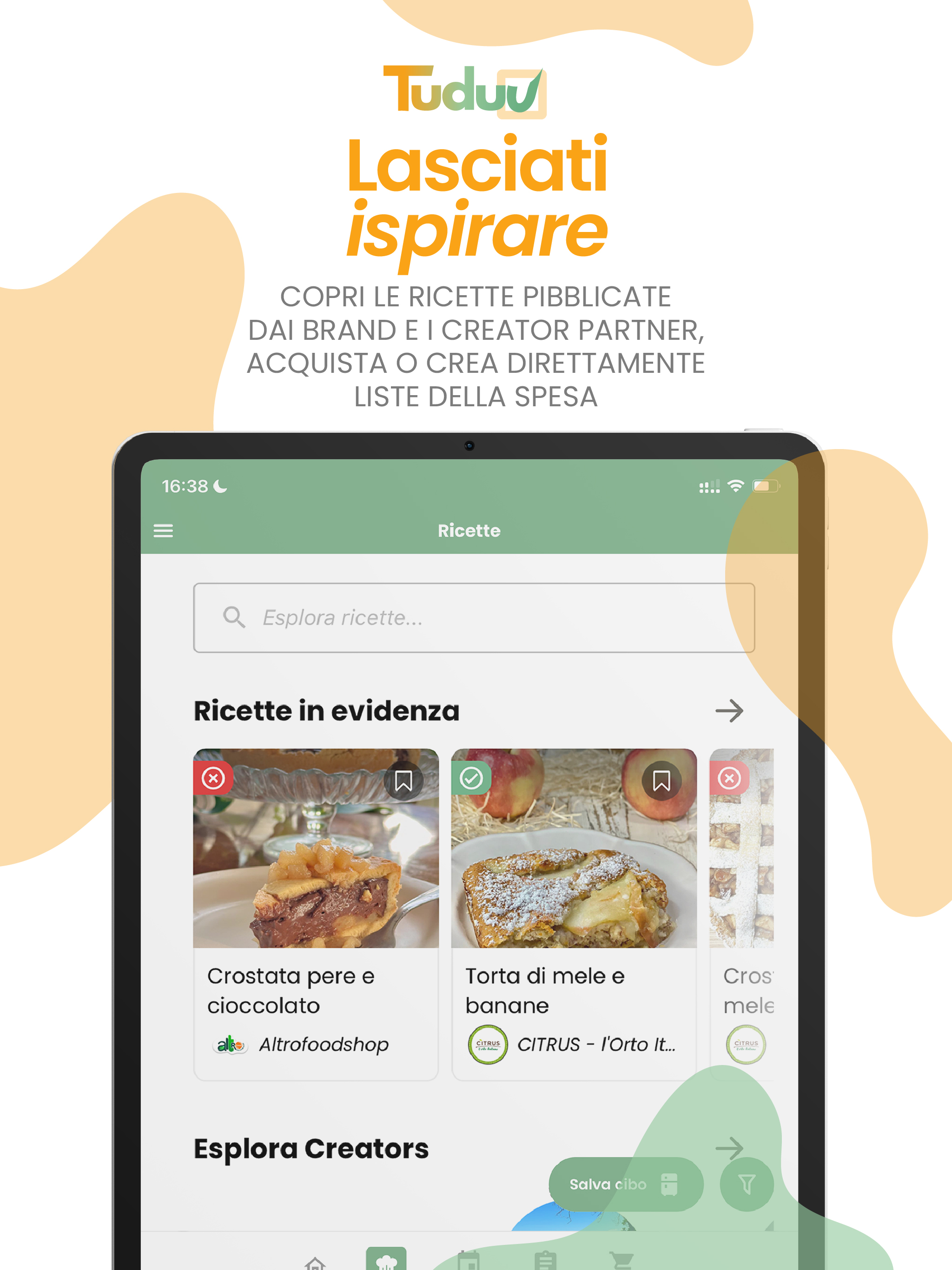 Tuduu: piani alimentari
