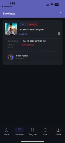AnyTask: Service screenshot