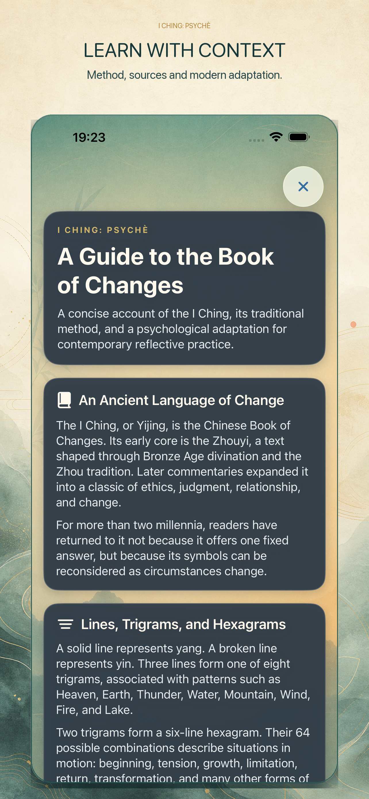 I Ching: Psychè screenshot 9