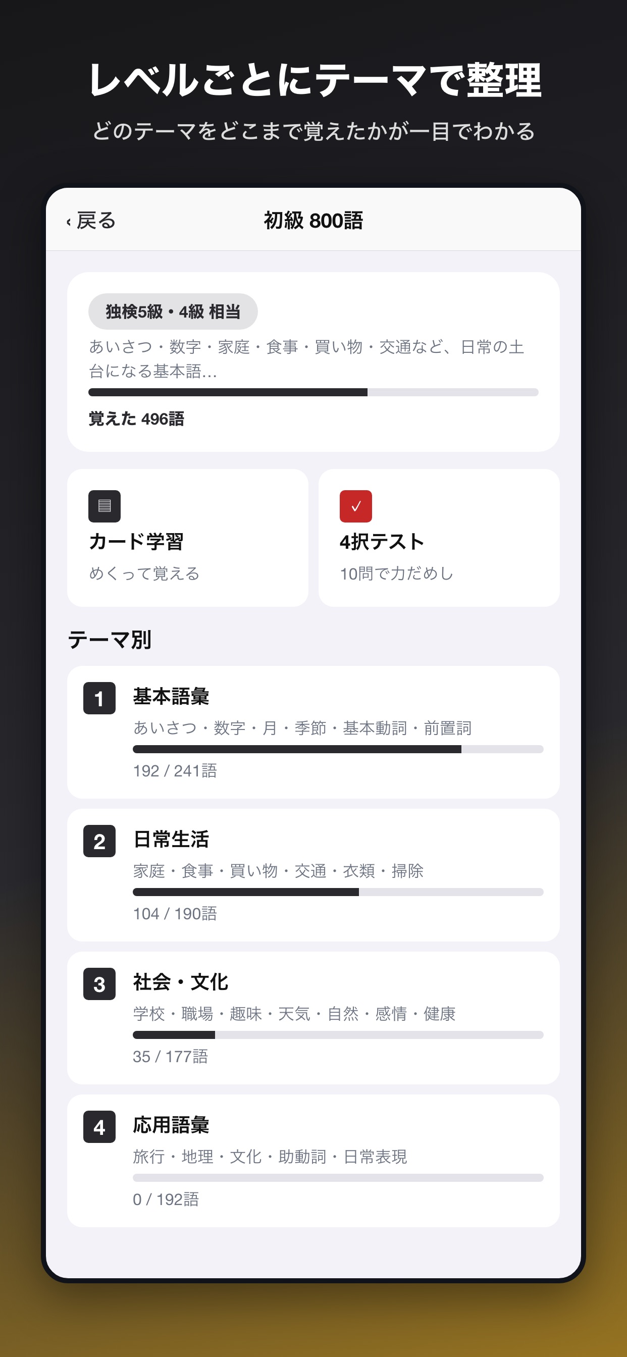 Screenshot 2 of ドイツ語単語帳 5000