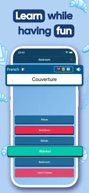 Learn French: Vocabulary Words screenshot 3