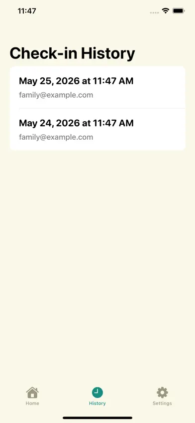 Safe Check-In: Safety Monitor screenshot 2