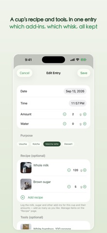 Matchabook - Matcha Journal Screenshot 4 of 10
