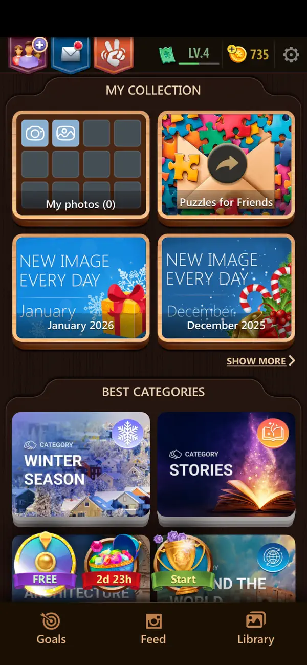 #3. Magic Jigsaw Puzzles－Games HD (iOS) Oleh: ZiMAD