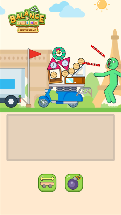 Balance Items: Puzzle Game Screenshot