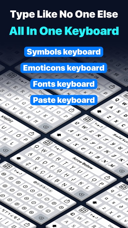 All Symbol Keyboard Fonts Art screenshot-3