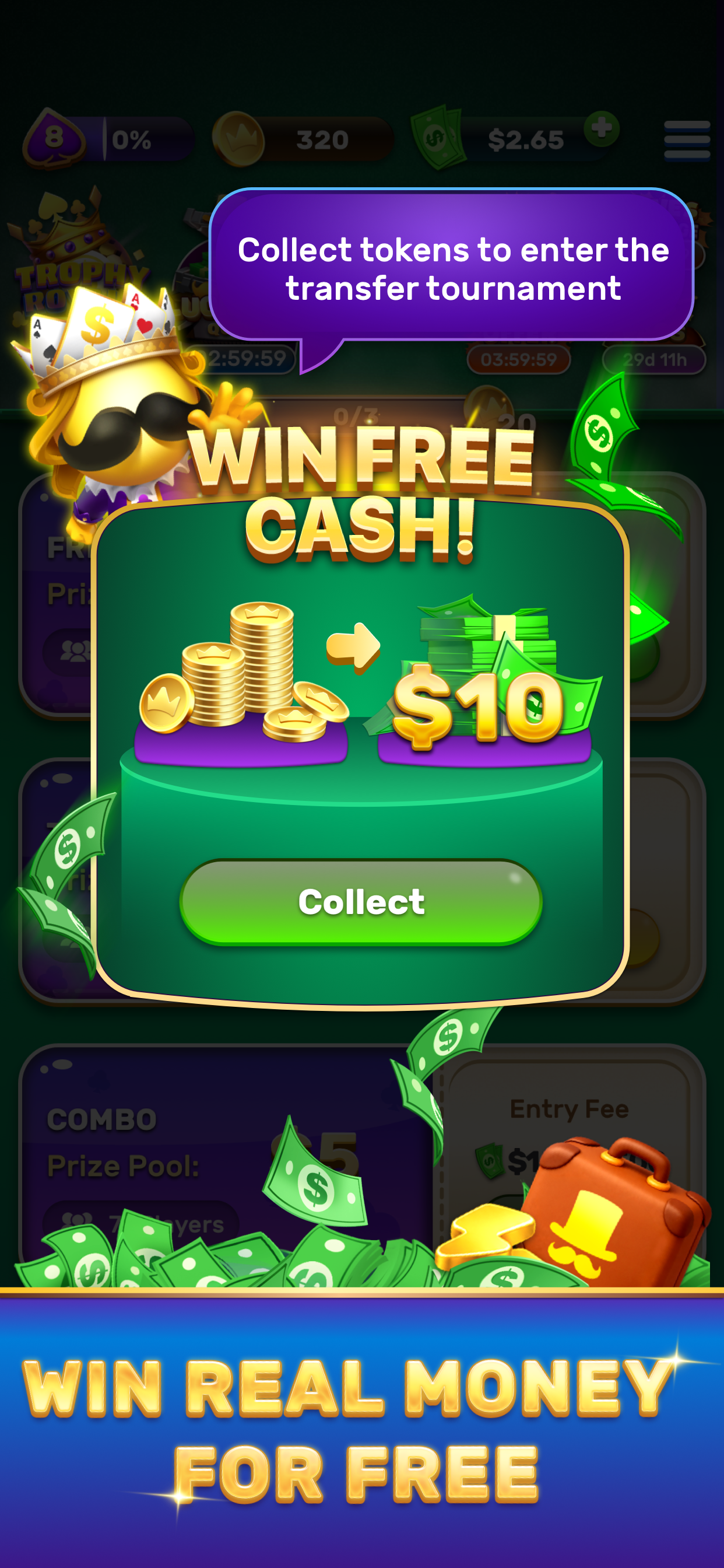 Solitaire Royale - Win Money screenshot 3