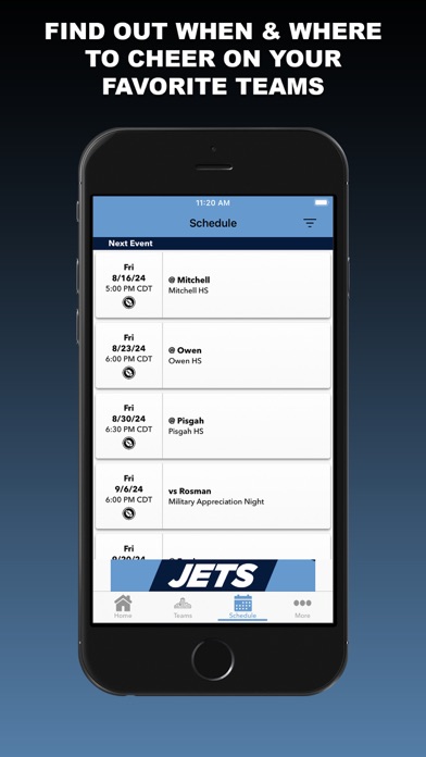 Enka Jets HS Athletics Screenshot
