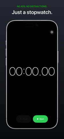 Stopwatch – Simple & Beautiful Screenshot 1 of 5